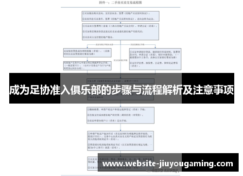 成为足协准入俱乐部的步骤与流程解析及注意事项