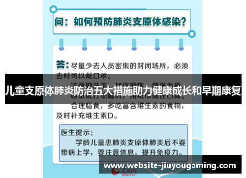 儿童支原体肺炎防治五大措施助力健康成长和早期康复