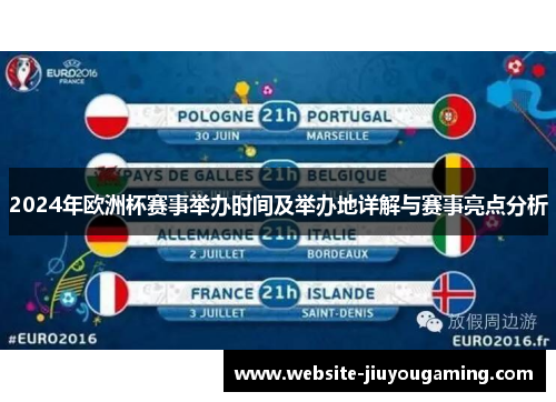 2024年欧洲杯赛事举办时间及举办地详解与赛事亮点分析